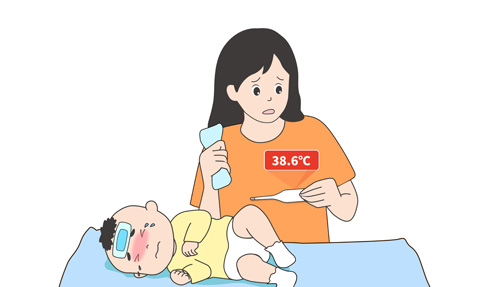 體溫38°C+，物理降溫要用溫毛巾還是冷毛巾？